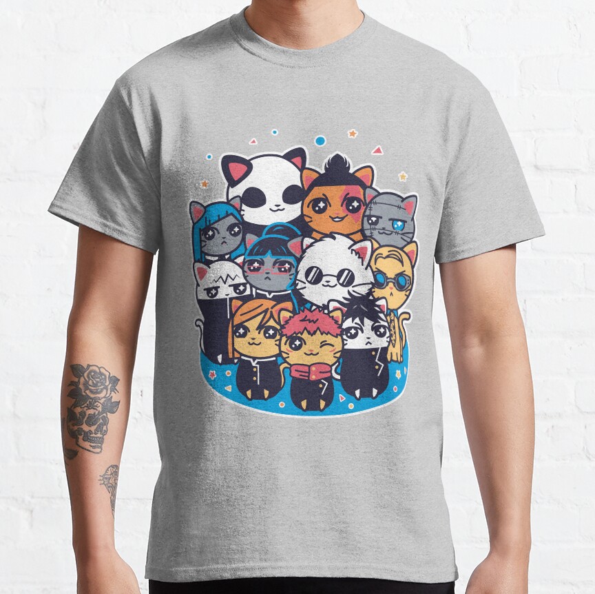 Jujutsu Kaisen Jujutsu Cat Isen T-Shirt - Image 4