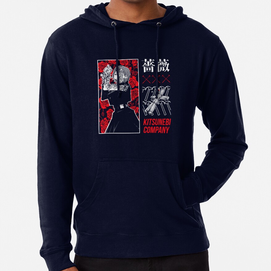 Roses Anime Girl Hoodie - Image 6