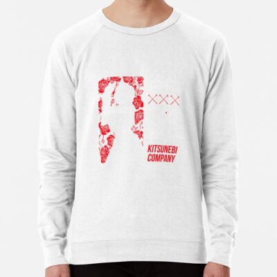 Alternative view of Roses Anime Girl Sweatshirt
