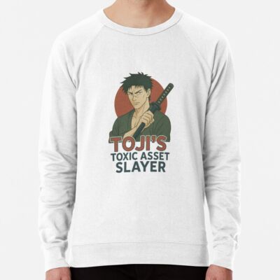 Alternative view of Toji S Toxic Asset Slayer Jujutsu Kaisen Sweatshirt