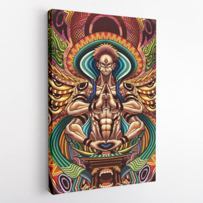 Alternative view of Ryomen Sukuna Jujutsu Kaisen Wall Art