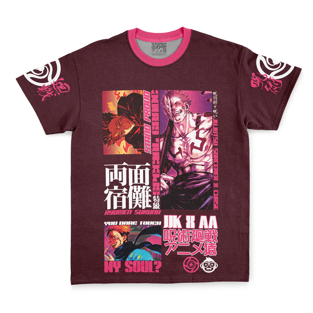 Ryomen Sukuna V2 Jujutsu Kaisen Streetwear T-Shirt - Image 3