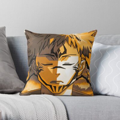 Ryumen Sukuna Throw Pillow