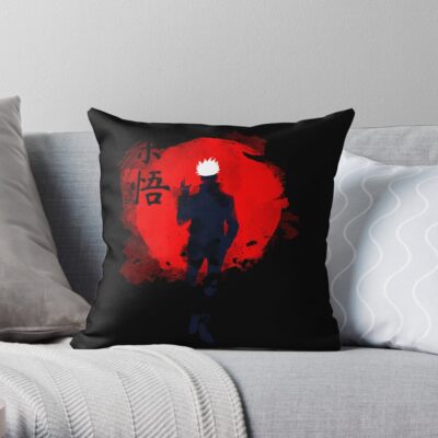 Traditional Gojo Throw Pillow