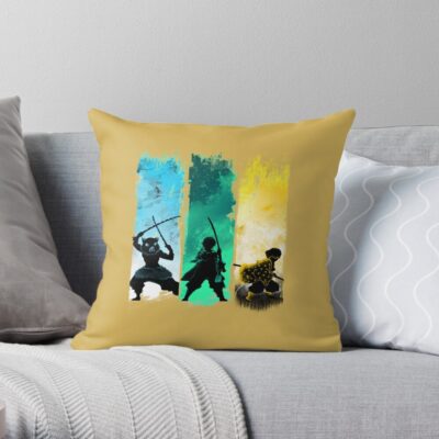 Kaisen Throw Pillow