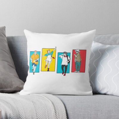 The Funny Squad Throw Pillow