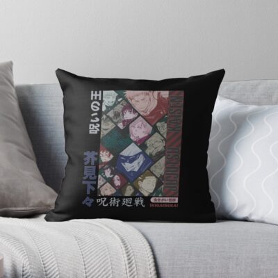 Funny Gift For Anime Cartoon Gift For Fans Throw Pillow