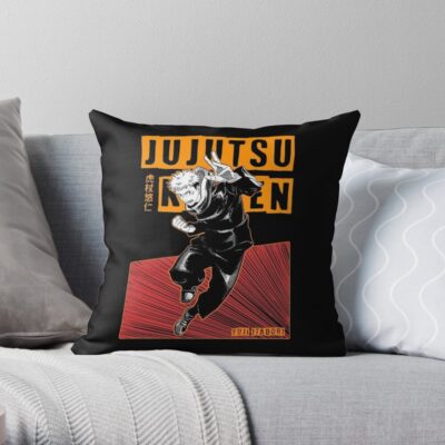 Yuji Itadori Throw Pillow