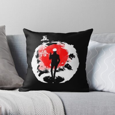 Traditional Gojo Dark Version Classic Throw Pillow