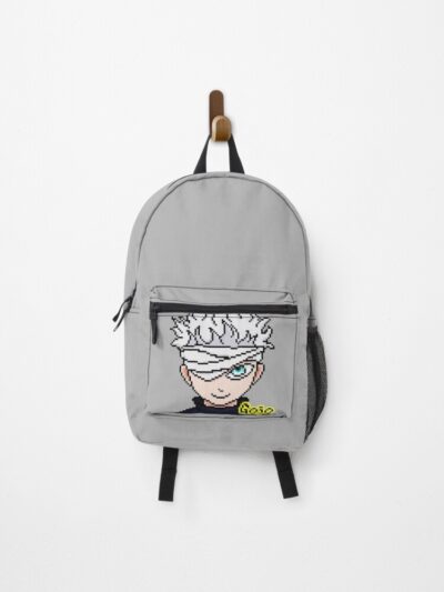 Gojo Satoru Pixel Art Backpack