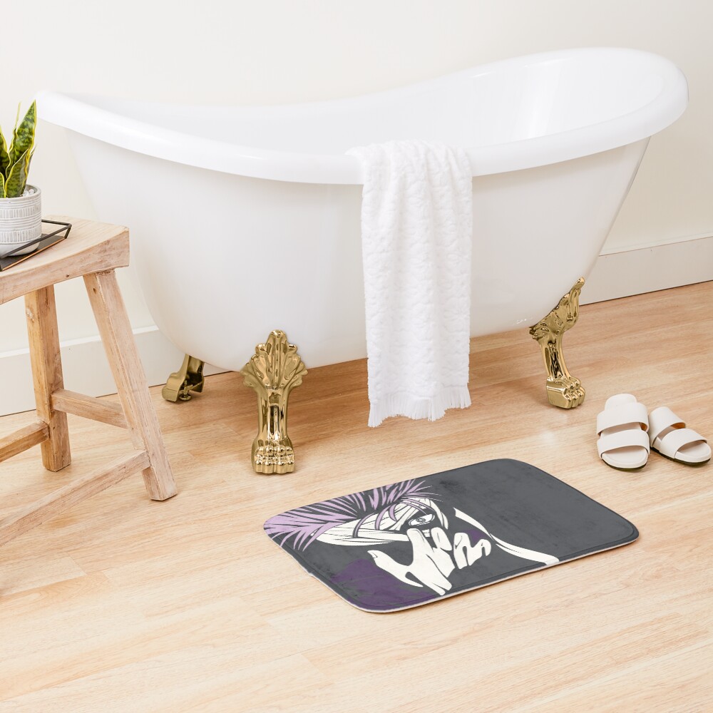 Jujutsu Kaisen Desu Art Gojo Satoru Bath Mat - Image 2