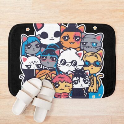 Alternative view of Jujutsu Cat Isen Bath Mat