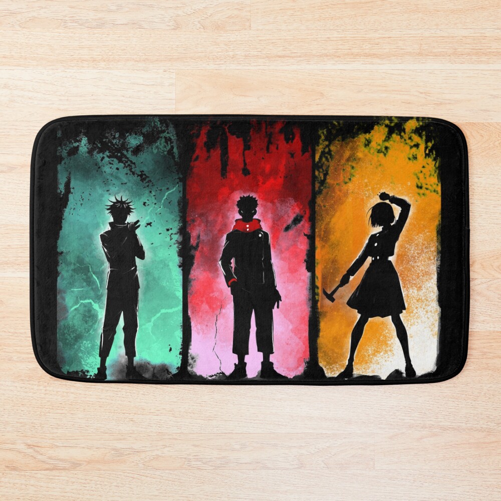 What's Your Curse Jujutsu Kaisen Bath Mat