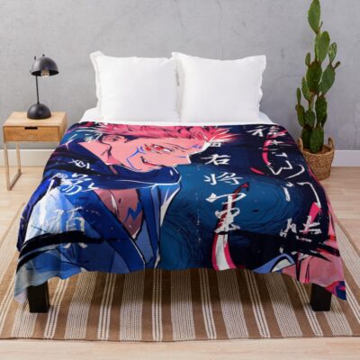 Anime Jujutsu Kaisen Throw Blanket