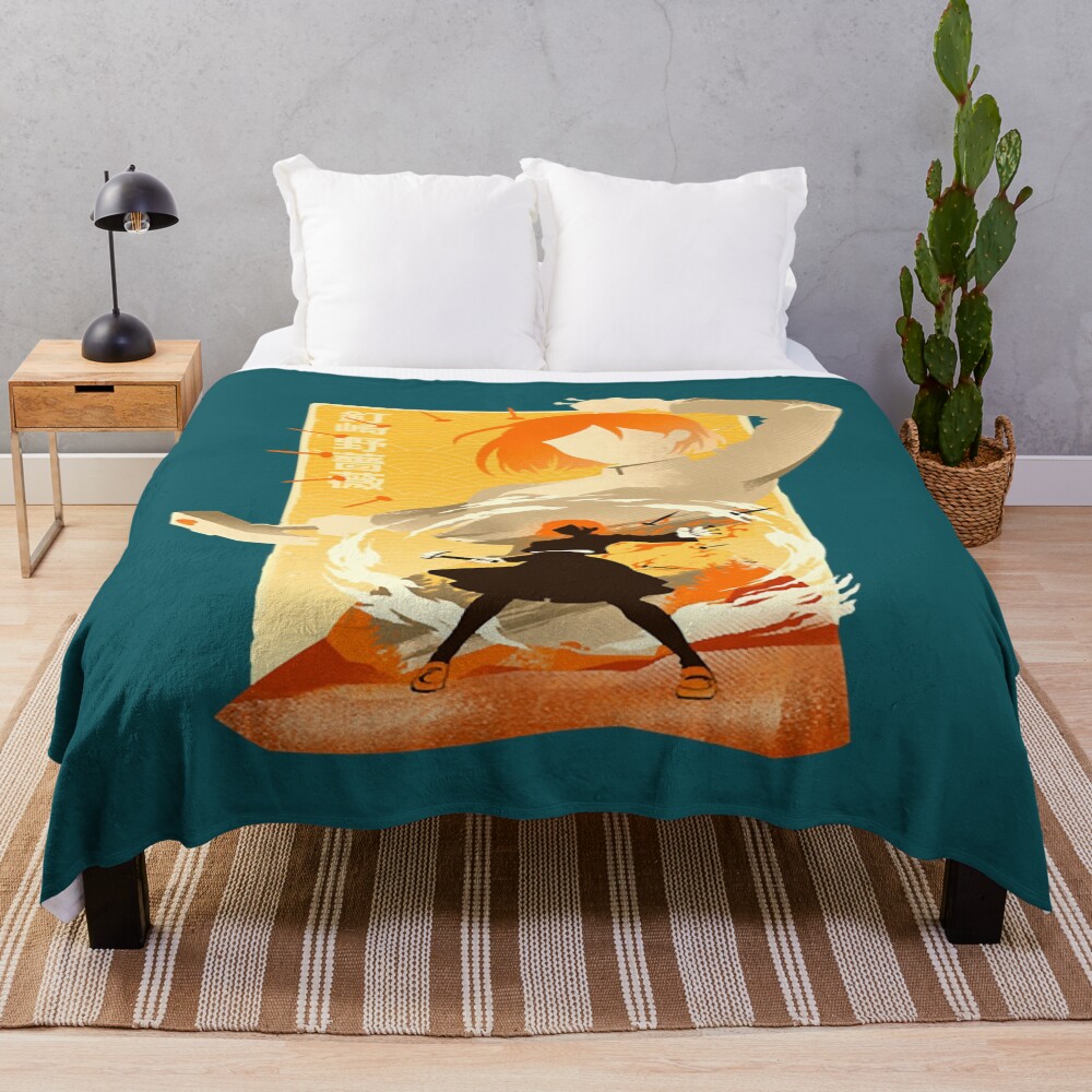 Jujutsu Throw Blanket