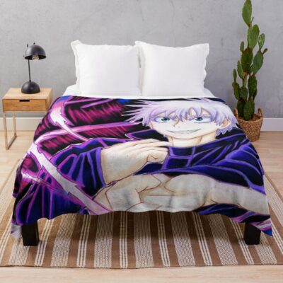 Jujutsu Kaisen Energy Throw Blanket