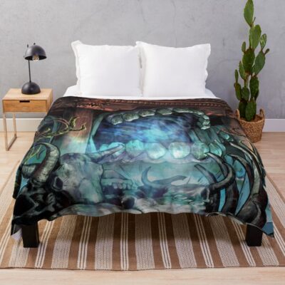 Extension Of Sukuna Territory Throw Blanket