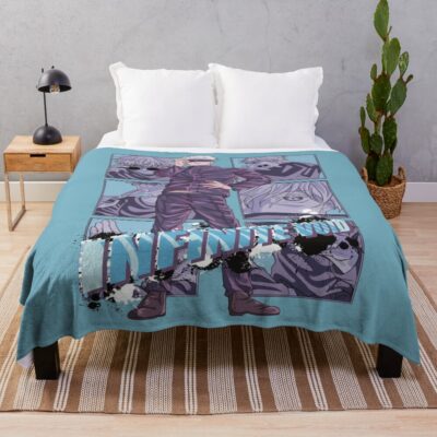 Infinite Void Gojo Throw Blanket