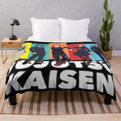 Jujutsu Kaisen Throw Blanket