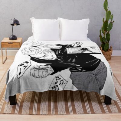 Jujutsu Kaisen Hakari Throw Blanket