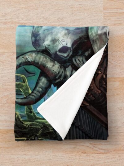 Alternative view of Extension Of Sukuna Territory Throw Blanket