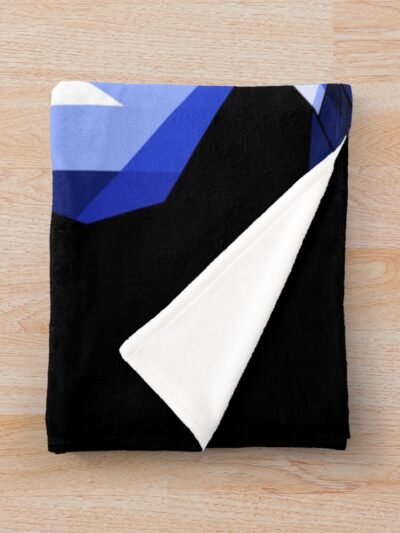 Alternative view of Gojo Satoru Throw Blanket