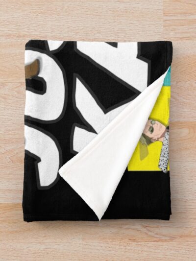 Alternative view of Jujutsu Kaisen Throw Blanket