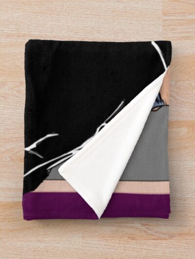 Alternative view of Gojo And Tiger Throw Blanket