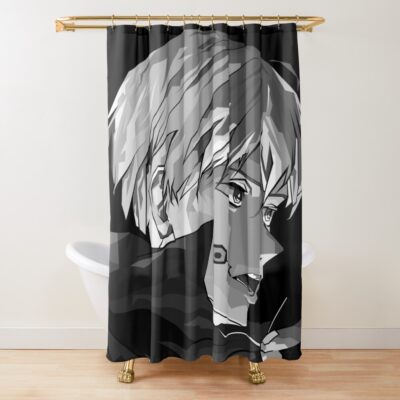 Toge Inumaki Throw Pillows Shower Curtain