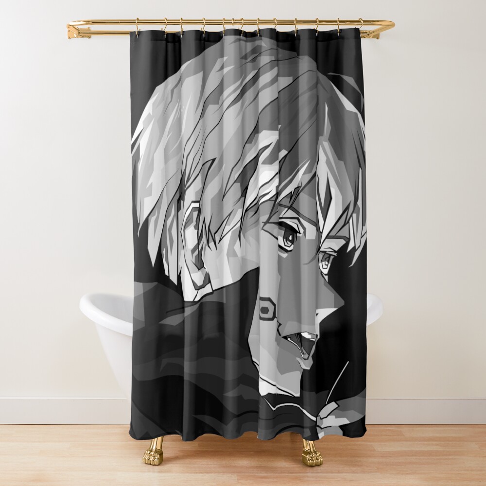 Toge Inumaki Throw Pillows Shower Curtain