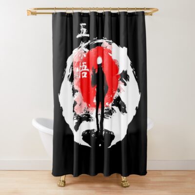 Traditional Gojo Dark Version Classic Shower Curtain