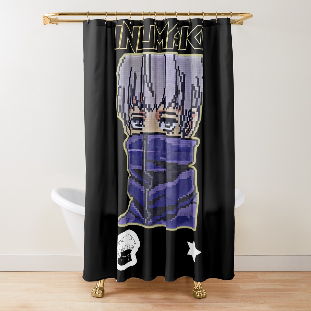 Inumaki Jujutsu Kaisen Shower Curtain