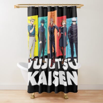 Jujutsu Kaisen Print Shower Curtain
