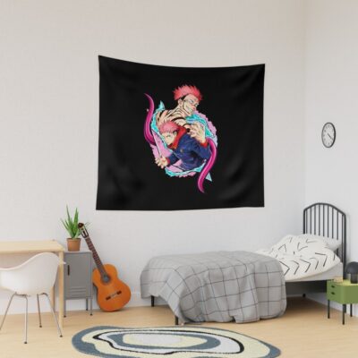 Jujutsu Kaisen Sukuna And Yuji New Tapestry