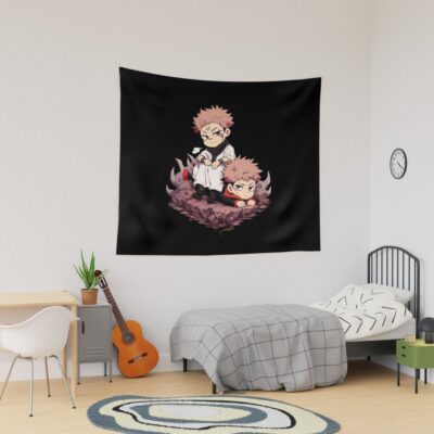Jujutsu Kaisen Sukuna And Yuji Tapestry