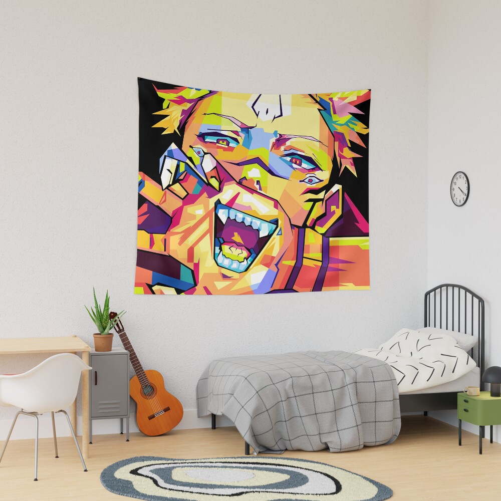 Ryomen Sukuna Pop Art Tapestry